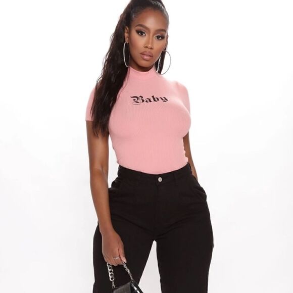 Fashion Nova Baby Tee  - Picture 1 of 3